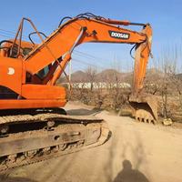 Excavatrice sur chenilles de taille moyenne DOOSAN DH225lc-7 d'occasion à bas prix, livraison gratuite, nouveau modèle, excavatrice agricole hydraulique