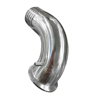Raccord de tuyau à embout unique sanitaire en acier inoxydable 304/316 Wensen - Embout fileté