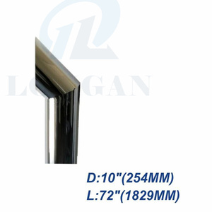 Cina fabbrica personalizzata <span class=keywords><strong>D</strong></span>/203.2MM <span class=keywords><strong>L</strong></span>/1829MM in <span class=keywords><strong>acciaio</strong></span> inox scarico Stack Tip American Eagle scarico - Product Image 2