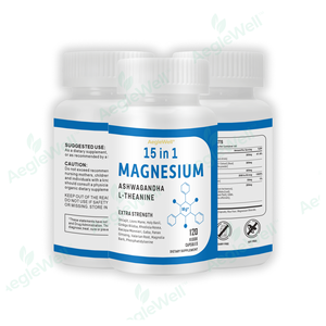 מוצר רב מכר של Aeglewell - כמוסות מגנזיום 15 ב-1 - מרגיע מצב רוח, משפר שינה, תוסף מגנזיום לסיוע בשינה טובה - Product Image 2