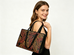 Sac de courses réutilisable en non-tissé écologique de haute qualité, personnalisé, durable, avec fonctionnalités de sacs laminés - Product Image 3