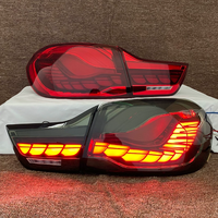 Feux arrière SJC Auto pour BMW Série 4 F32 F33 F36 F82 GTS 13-19, feux arrière modifiés M4 Dragon Scale, clignotants, accessoires de voiture