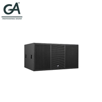 Sistema de Sonido Profesional de Alta Calidad, Equipo de Audio Activo, Altavoz de Bajos de Doble Línea de 18 Pulgadas