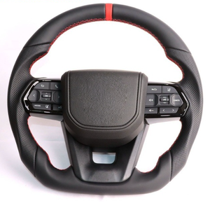 Volant de direction rond noir personnalisé amélioré AURON pour LC300 MR--LC300-HZCM OEM - Product Image 3