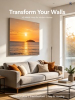 Panneau en aluminium pour sublimation 12x18 18*24, finition miroir haute brillance, plaque d'affichage photo pour impressions de galerie et entreprises de photographie
