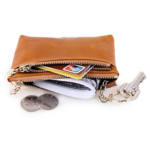 Hot Sale <b>Small</b> Pocket Coin <b>Purse</b> Top Grain Leather Wallet - Product Image 3