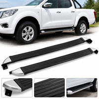 Marchepieds latéraux en alliage d'aluminium pour pick-up 4x4 Nissan Navara NP300 2005-2022, accessoires tout-terrain 4x4