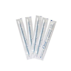 व्यक्तिगत रूप से लिपटे डिस्पोजेबल प्लास्टिक पॉलीप्रोपाइलीन पीपी हैंडल परीक्षण नमूना डेक्रोन पॉलिएस्टर हेड ओरोफैरिनगल स्वैब स्टिक - Product Image 4