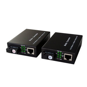 Convertidor de Medios de Fibra Óptica Gigabit de Venta Caliente 10/100/1000M A/B, Convertidor Óptico Monomodo 1550nm 20KM SFP - Product Image 1