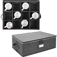 Étuis de transport rigides en tissu pour tasses à café, mugs, avec design pliable multifonctionnel