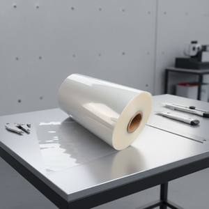 Rollo de Película Termoencogible de 25 mm para Impresión, Bolsas para Alimentos, Cosméticos, Celofán, Envoltura de Regalos con Cortador Deslizante, Envoltura Termoencogible para Barcos - Product Image 1