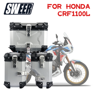 Boîtier Arrière en Alliage d'Aluminium pour Crf1100L Africa Twin <span class=keywords><strong>Adventure</strong></span> Sports, Accessoire Moto Honda, Valise Latérale, Porte-Bagages - Product Image 2