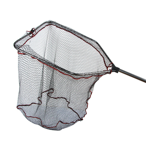 Selco cao su lớp phủ Net + AL nhựa nổi cá Fly Fishing Landing net với telescoping cực - Product Image 2