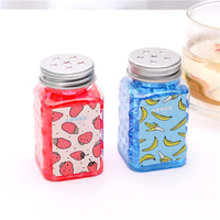 Pot en plastique d'aromathérapie avec couvercles en aluminium PET 120ml 150ml 200ml bouteilles de gel à couvercle creux perles de parfum conteneurs d'emballage
