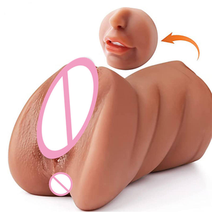2025 gros jouets sexuels doux Masturbation tasse réaliste langue vaginale Anus 3 en 1 chattes de poche pour hommes boîte à jouets sexuels - Product Image 1