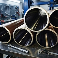 Tuyau en acier sans soudure de haute précision pour cylindre hydraulique en acier au carbone ASTM A519 1020
