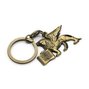 2D 3D <b>Custom</b> Metal <b>Keychain</b> for Promote Gift Earth Design Shiny Silver Color Rotate Key Chain - Product Image 4