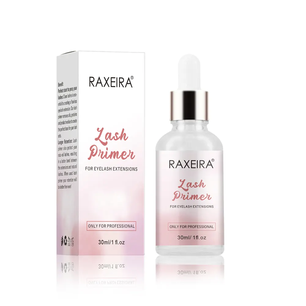 Private Label Lash Primer Essence Vloeistof Voor Valse Wimpers 15Ml Wimper Extensie Lijm Primer