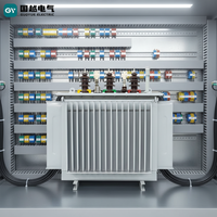 Transformateur triphasé abaisseur 11/15 kV 100/315 kVA 630 kVA 1000 kVA 1600 kVA immergé dans l'huile pour distribution électrique