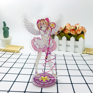 15 estilos Anime acrílico soporte <span class=keywords><strong>Card</strong></span> <span class=keywords><strong>Captor</strong></span> <span class=keywords><strong>Sakura</strong></span> PVC figuras personajes de plástico Standee modelo juguete decoración del hogar - Product Image 4
