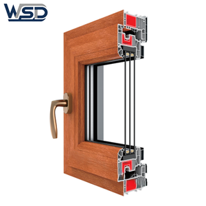 Vòm bán buôn uPVC PVC Vinyl gấp biệt thự nhà bão tác động Kính <span class=keywords><strong>Windows</strong></span> & cửa ra vào WSD - Product Image 5