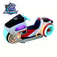 Voiture électrique pour enfants, type bumper car, à monnayeur, pour usage extérieur, double siège, pour parc d'attractions