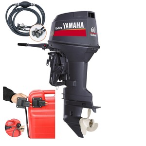Moteur hors-bord 2 temps 60 CV de haute qualité fabriqué avec des composants importés de première qualité. - Product Image 2