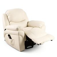 Fauteuils inclinables pivotants, chaise inclinable de première classe d'avion, cuir Amala