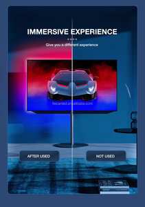 Thông minh môi trường xung quanh TV <span class=keywords><strong>LED</strong></span> Đèn nền Sync Box Kit nhựa cơ thể đèn với Strip Lights đối với trò chơi/PC/TV thông minh Strip Lights - Product Image 3