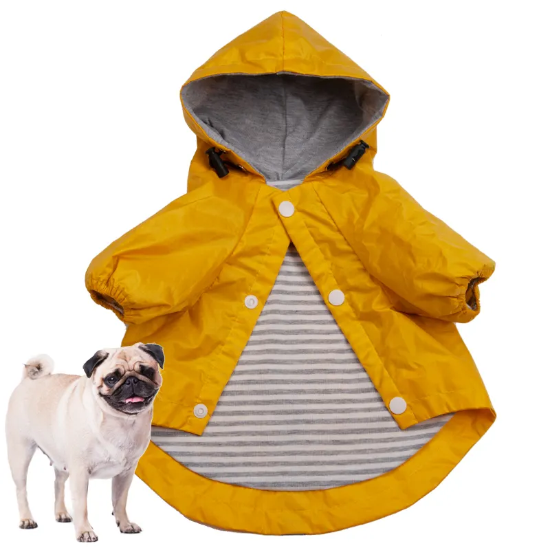 Résistant à l'eau pour chien, manteau de pluie de haute qualité pour animaux de compagnie