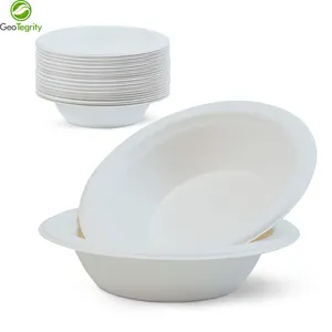 Factory Wholesale Price No Added Pfas 20 30 oz Sugarcane Bagasse Food Container