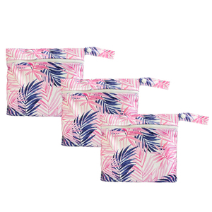 Sac de bain imperméable pour bébé avec poignée, modèles multiples, réutilisables, pour couches humides, ou langes - Product Image 2