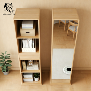 Fournisseur chinois, excellent prix, sur mesure, en stock, prêt à être expédié, bibliothèque, nouvelle mode, meubles de bureau, armoire à livres en bois. - Product Image 3