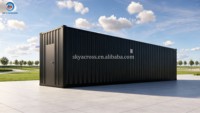 Maison conteneur en acier respirant Skyacross pour bureau, bar, boutique, cour, avec un design moderne