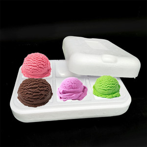 Paquets de conteneur <span class=keywords><strong>d</strong></span>'expédition <span class=keywords><strong>d</strong></span>'isolation de mousse <span class=keywords><strong>d</strong></span>'eps de <span class=keywords><strong>polystyrène</strong></span> pour l'expédition de crème glacée - Product Image 1
