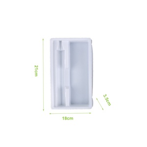 Custom Size <b>Disposable</b> Electric <b>Toothbrush</b> Blister Tray Packaging Plastic PS Material OEM/ODM Service - Product Image 3