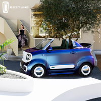 Bestune Xiaoma, Auto Eléctrico Mini de 2 Plazas, Volante a la Izquierda, con Pantalla Táctil, Vehículo Eléctrico Compacto para la Ciudad, Tecnología Moderna para Viajes Urbanos