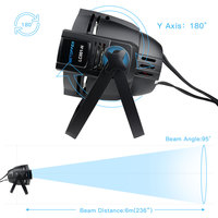 Big Dipper 100W COB Par Can 112W Power Nightclub Stage Light pour Stage Show Concert Theatre LC001-H