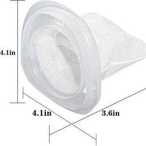 Cartouche filtrante HNVCF10 réutilisable pour aspirateur domestique - Product Image 4