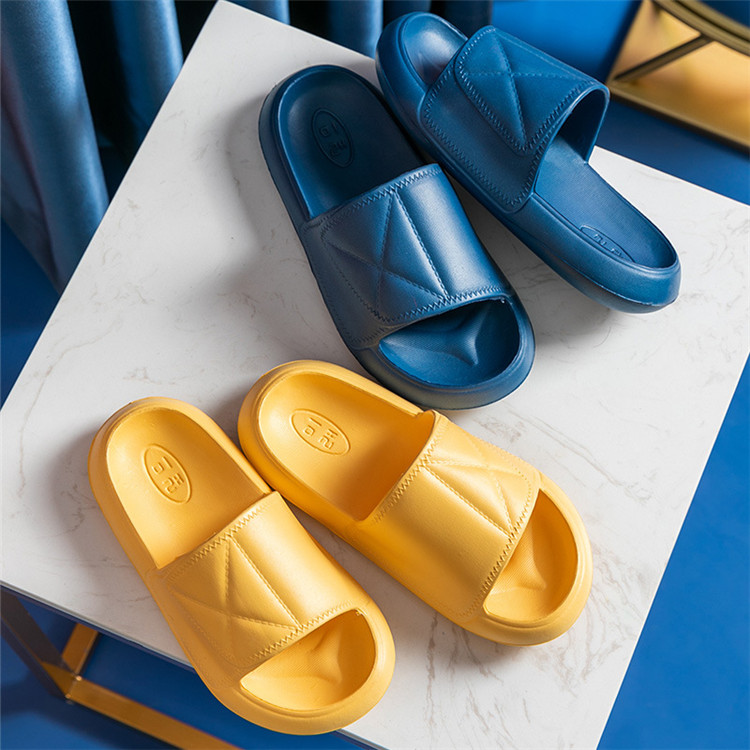 Men Women Non-Slip Platform Slippers Flat EVA Thick Sole Sandals Shoes Slides Shoes Slippers