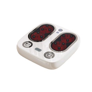 Foot Massager Electric <b>Vibration</b> Kneading For Leg Muscle Relaxation White <b>Plug</b> <b>In</b> Button Control - Product Image 1