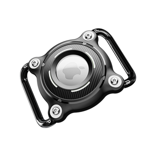 Collier de <span class=keywords><strong>chien</strong></span> et chat avec boucle en métal étui de protection étanche pour Apple Airtags support de collier pour bagages animaux de compagnie vélo - Product Image 1