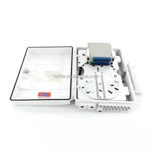 Caja de terminales de fibra FTTH tipo cassette, 2023 EW Hot 16 24 32 48 Core ututdoor utS F24 24 Core blanco gris 3 puertos PA1:16