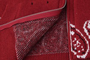 SHENZHU 2026 <span class=keywords><strong>Cardigan</strong></span> in <span class=keywords><strong>Maglia</strong></span> da Donna Estivo Stile Semplice Vestibilità Ampia con Cerniera Collo Alto Manica Lunga 007 - Product Image 6