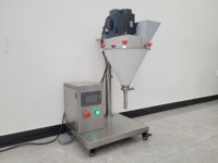 KEFAI haute précision automatique 0.5-20g flacon tarière trémie de remplissage petit aliment café épice herbe talc Mica vis poudre remplissage Mac