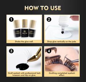 กาวต่อขนตามืออาชีพ Ib ติดขนตาปลอม5มล. แบบเกาหลีกาวติดขนตาสีทอง - Product Image 3