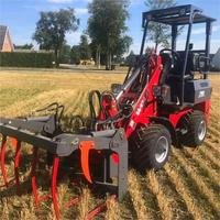 CE-Geprüfte Schaufel Wolf Mini Kleiner Radlader Mini750 Hoflader für Deutschland
