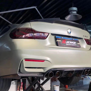 ชุดตัวถัง F32 F33 M4กันชนหลังรูปตัววีสำหรับ BMW 4ซีรีส์430I F36แบบกันชนหลังครีบฉลามสปอยเลอร์ - Product Image 5