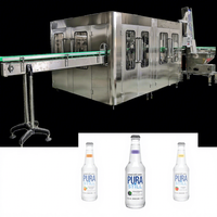 Équipement automatique pour la production de vin en bouteilles de verre, ligne de production de whisky et de vodka, machine de remplissage et d'embouteillage