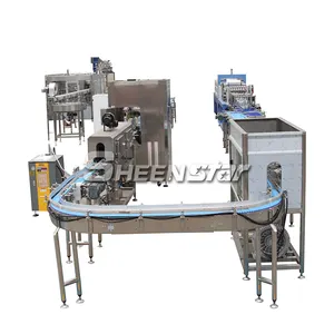 12000bph 500ml Full Automatic 3 in 1 table pure mineral bottle water filling capping machine plant production line